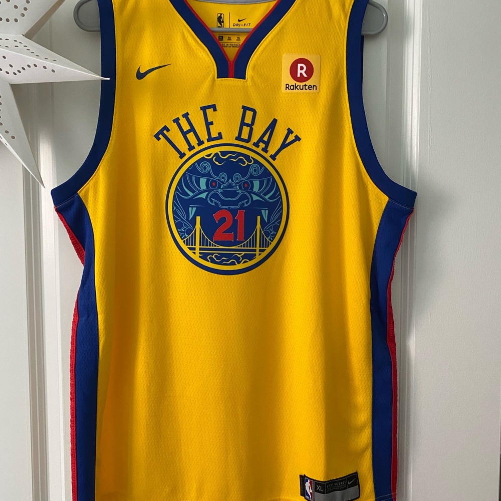 Warriors Jerebko jersey